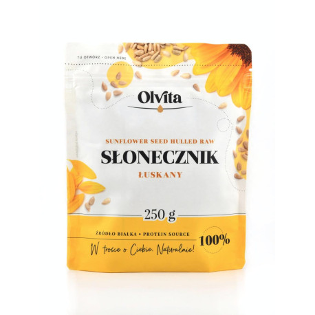 Loupaná slunečnice Olvita - 250g