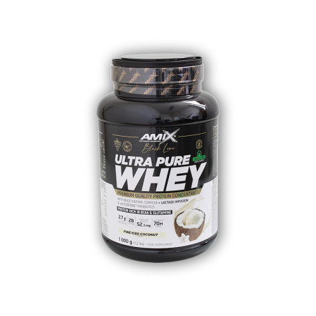 Black Line Ultra Pure Whey Protein 1000g - vanilla with macadamia nuts