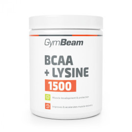 BCAA 1500 + lysin - GymBeam - bez ochucení - 300 tablet.