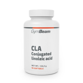 CLA - GymBeam - Bez ochucení - 90 sáčků