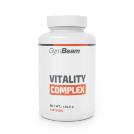 Komplex vitality - GymBeam - bez ochucení - 120 tablet.