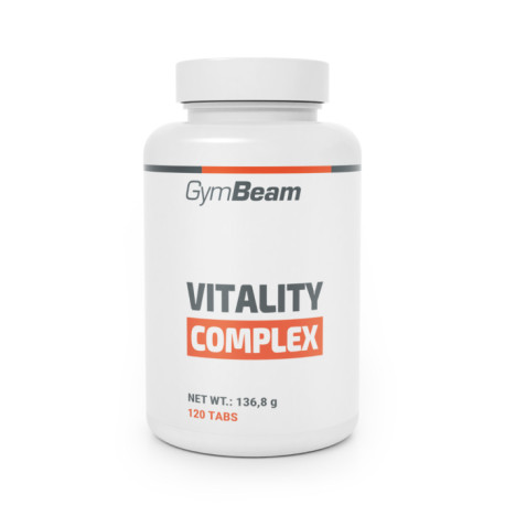 Komplex vitality - GymBeam - bez ochucení - 120 tablet.