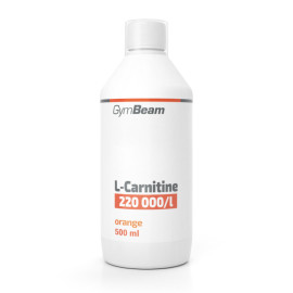 L-karnitin - GymBeam - Oranžová