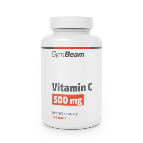 Vitamin C 500 mg - GymBeam - 120 sáčků.