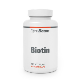 Biotin (vitamín B7) - GymBeam - 90 sáčků.