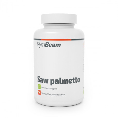 Serenoa plíživý – GymBeam – 90 kapes.