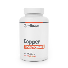 Měďnatý bisglycinát - GymBeam - 120 sáčků.