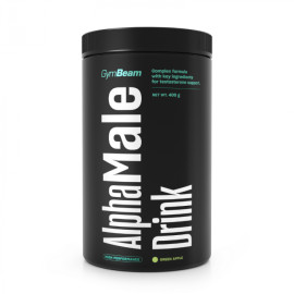 AlphaMale nápoj - GymBeam - Green Apple - 400 g