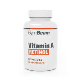 Vitamín A (Retinol) - GymBeam - 60 sáčků