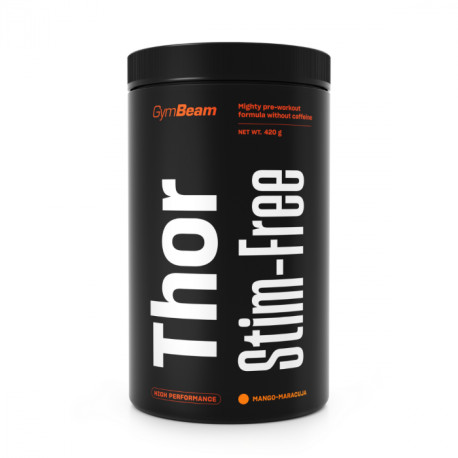 Thor bez stimulace - GymBeam - Marakuje Mango - 420 g