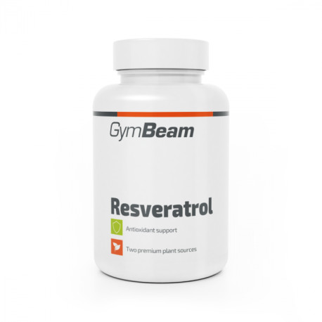 Resveratrol - GymBeam - 60 kapslí.