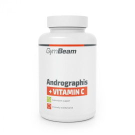 Andrographis + vitamín C - GymBeam - 90 sáčků.
