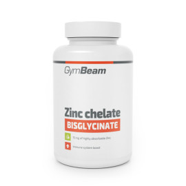 Zinkový chelat (bisglycinát) - GymBeam - 180 sáčků.