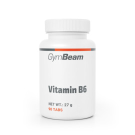 Vitamín B6 (pyridoxin) - GymBeam - 90 tablet.