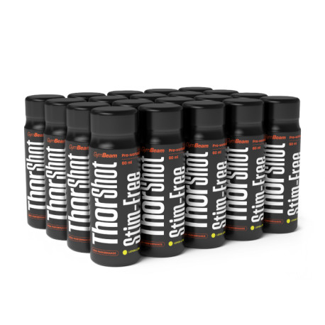 Thor Stim free shot - GymBeam - citronová limetka