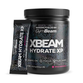 XP XBEAM Hydrát - GymBeam - Lesní ovoce - 112,5 g