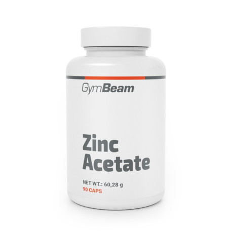 Zinkový acetát - GymBeam - 90 sáčků