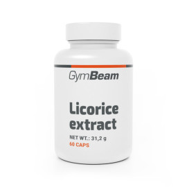 Extrakt z lékořice – GymBeam – 60 sáčků.