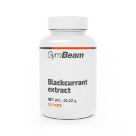 Extrakt z černého rybízu - GymBeam - 60 sáčků.