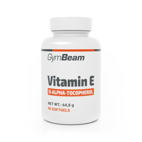 Vitamín E (D-alfa-tokoferol) - GymBeam - 90 sáčků.