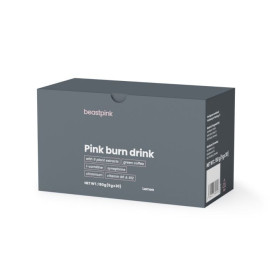 Růžový nápoj proti spálení - GymBeam - citron - 150 g