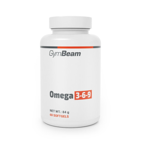 Omega 3-6-9 - GymBeam - 60 kapslí.