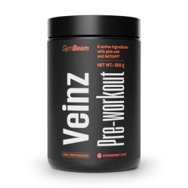 Veinz Pre-workout - GymBeam - kiwi jahoda - 500 g