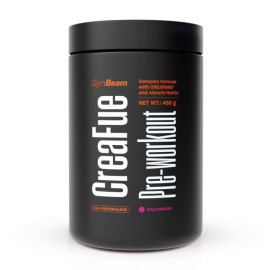 CreaFue předtrénink - GymBeam - Lesní ovoce - 450 g
