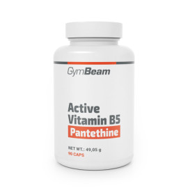 Aktivní vitamín B5 (Panthetin) - GymBeam - 90 sáčků.