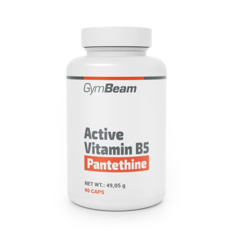 Aktivní vitamín B5 (Panthetin) - GymBeam - 90 sáčků.