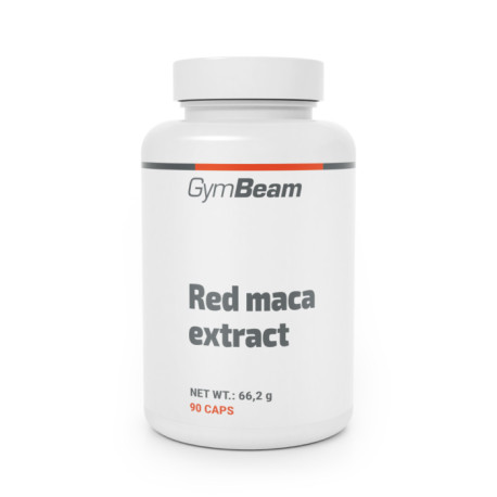 Červená Maca - GymBeam - 90 kapes.