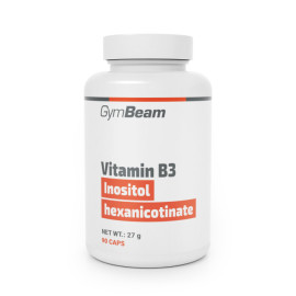 Niacin bez flush-free (vitamín B3) - GymBeam - 90 sáčků.