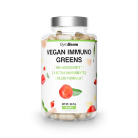 Vegan Immuno Greens - GymBeam - 90 kapslí.
