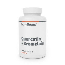 Kvercetin + bromelain - GymBeam - 90 kapslí.