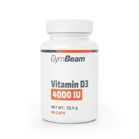 Vitamin D3 4000 IU - GymBeam - 90 sáčků