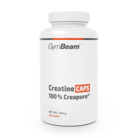 Kreatin (100% Creapure®) - GymBeam - 240 sáčků