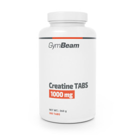 Kreatin TABS 1000 mg - GymBeam - 300 tablet.