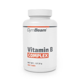 Vitamínový B-komplex - GymBeam - 365 tablet