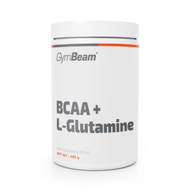 BCAA + L-glutamin – GymBeam - Kiwi Strawberry - 480 g