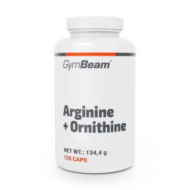 Arginin + Ornithin - GymBeam - 120 sáčků