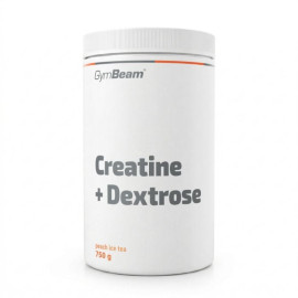Kreatin + Dextroza - GymBeam - broskvový ledový čaj