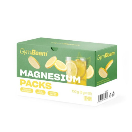 Hořčíkové balíčky - GymBeam - Lemon