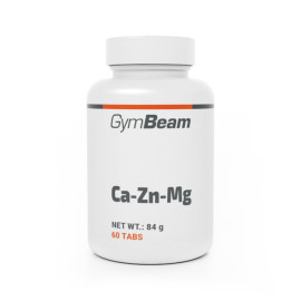Ca-Zn-Mg - GymBeam - bez ochucení - 60 tablet.