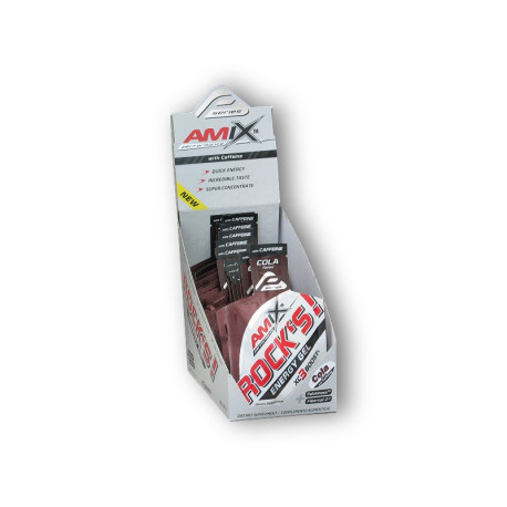 20x Rocks Energy Gel With Caffeine 32g - cola