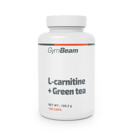 L-karnitin + zelený čaj - GymBeam - 120 sáčků.
