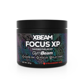 XP XBEAM Focus - GymBeam - Kiwi Strawberry - 351 g