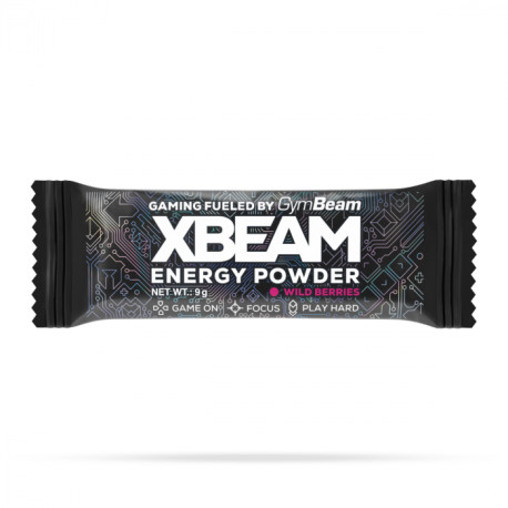 XBEAM energetický prášek - GymBeam - Lesní plody - 9 g