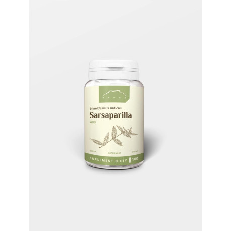 Sarsaparilla 100 kapslí x 400 mg - 100