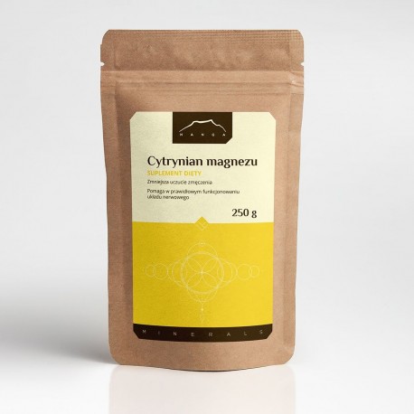 Citrát hořečnatý - 250g prášek