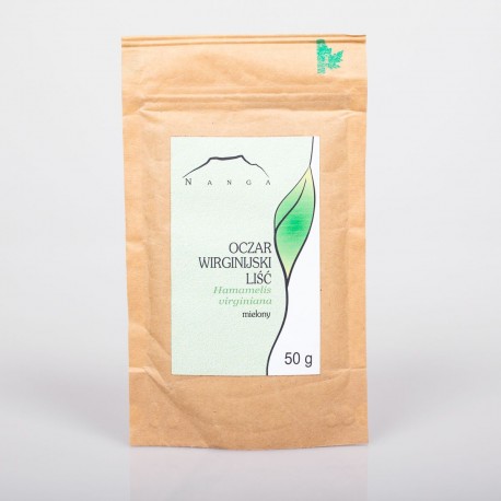 List vilínu virginského - Hamamelis virginiana - 50g mletý